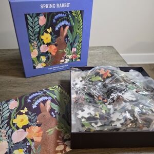 Spring Rabbit 500 Piece Puzzle